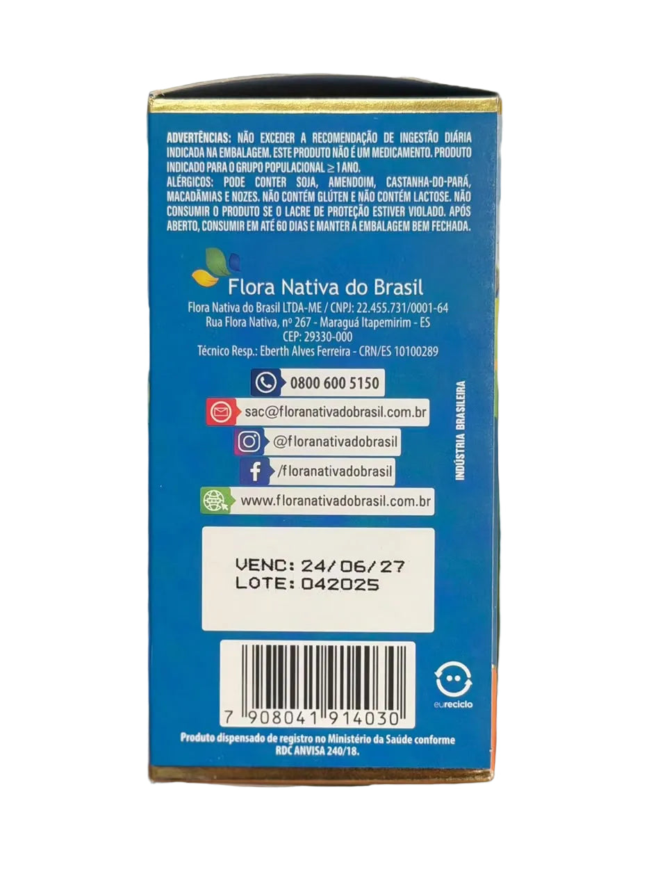 MULTRIX Flora Nativa 120ml Sabor laranja