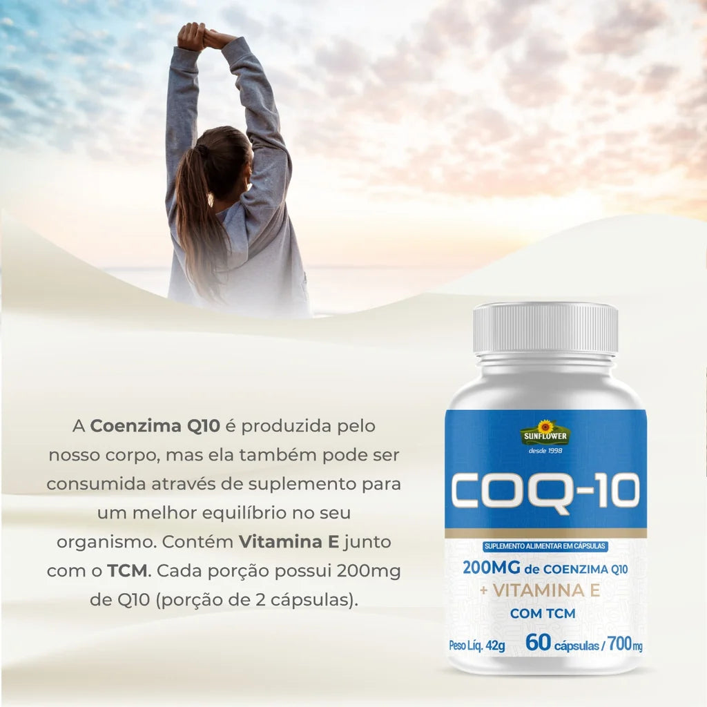 Coenzima Q10+ Vitamina E 500mg
