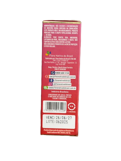 B-Trix  VIT. B12 Em Gotas Flora Nativa 20ml  Sabor Morango