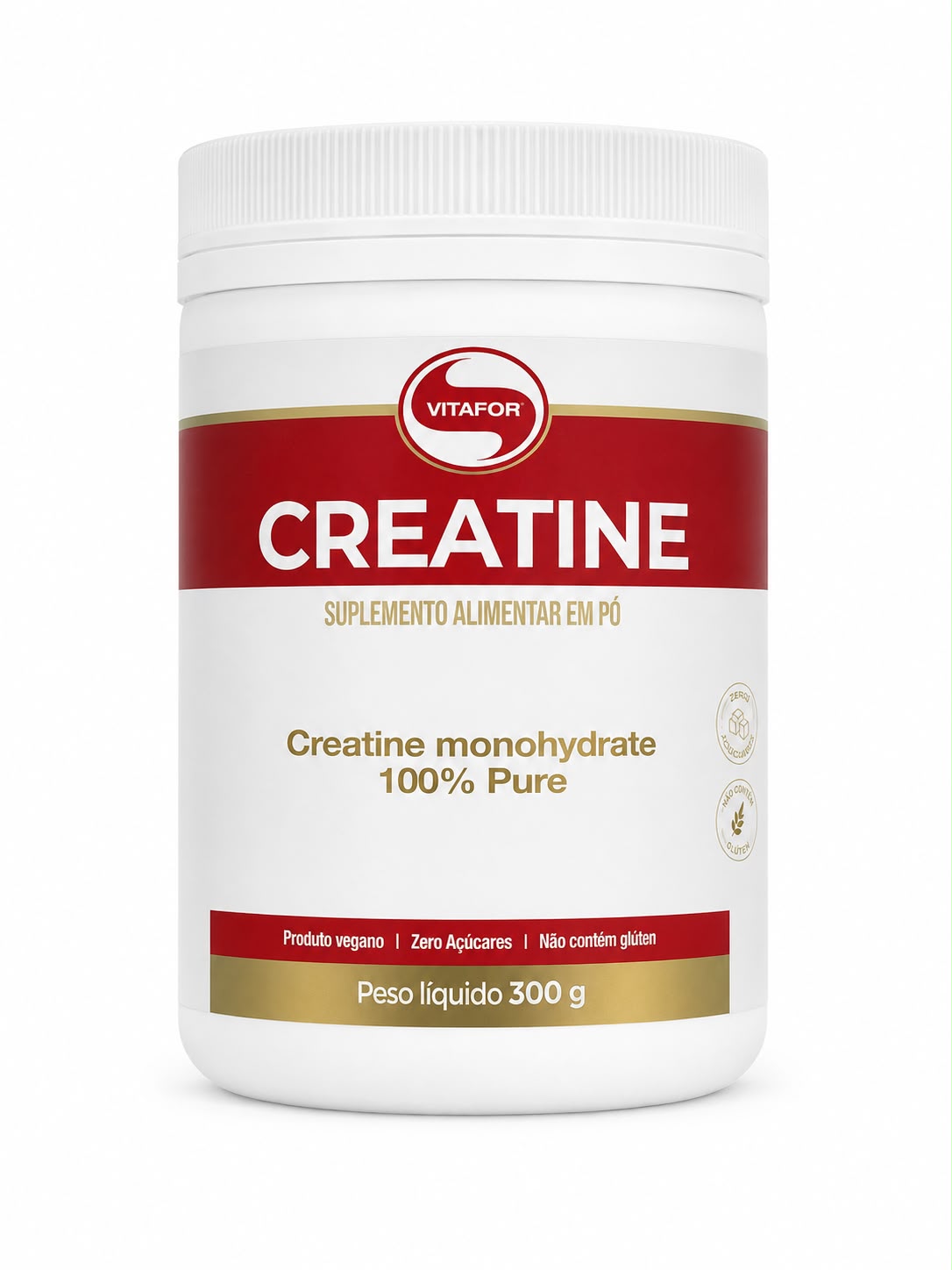Creatina Monoidratada 100% PURA  VITAFOR 300g