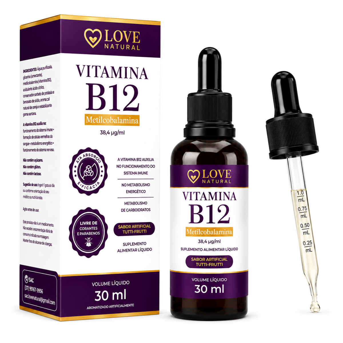 Combo Cabelo Saudável (nutrientes essenciais) - GANHE 1 VITAMINA D3 - Frete Grátis