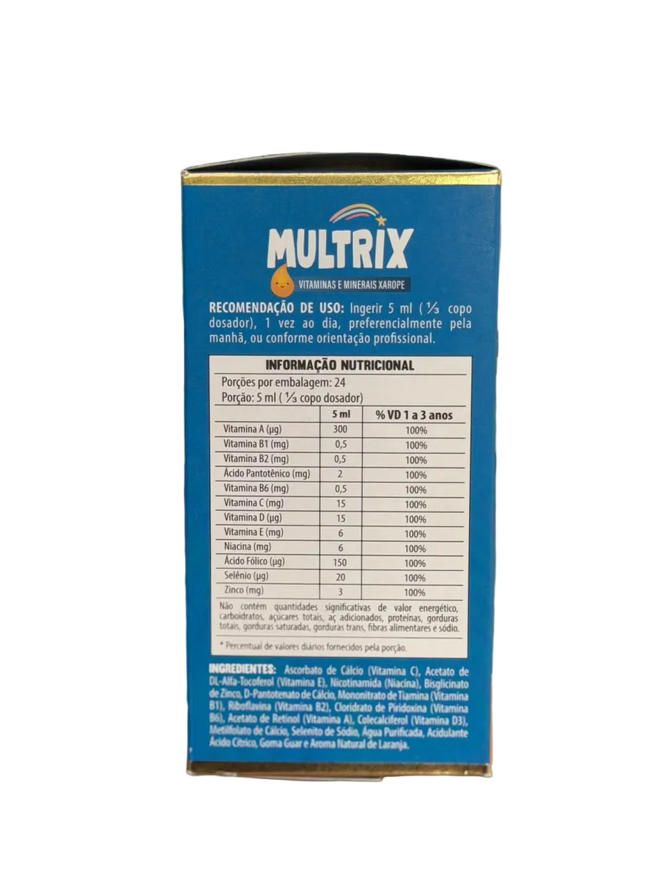 MULTRIX Flora Nativa 120ml Sabor laranja