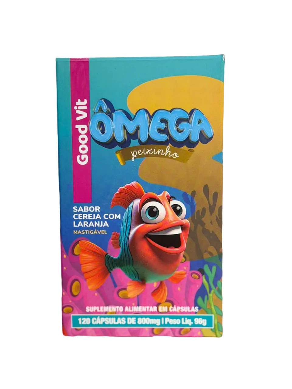 Ômega 3 Kids  120caps de 800mg Good Vit