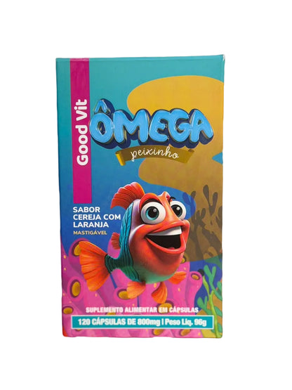 Ômega 3 Kids  120caps de 800mg Good Vit