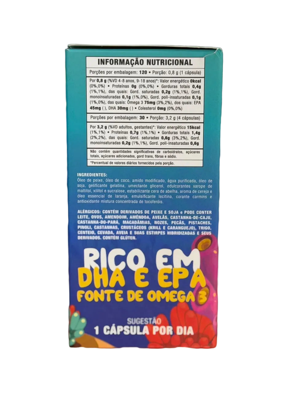 Ômega 3 Kids  120caps de 800mg Good Vit