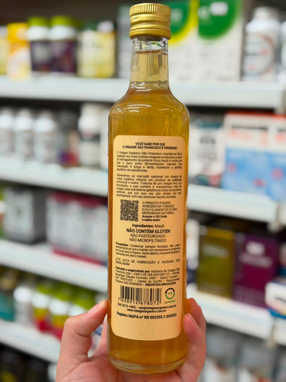 Vinagre de maçã Orgânico São Francisco, 500ML