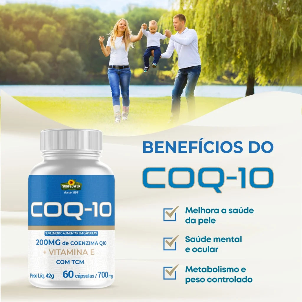 Coenzima Q10+ Vitamina E 500mg