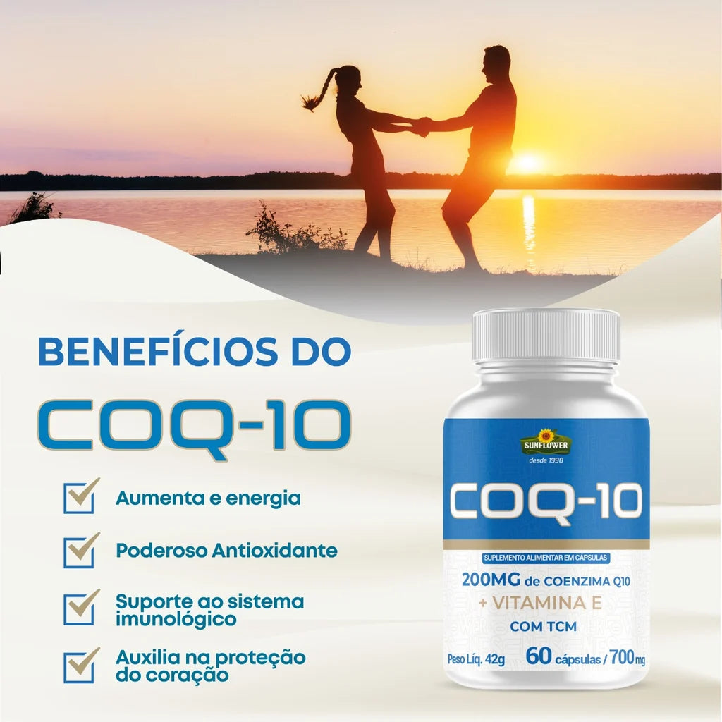 Coenzima Q10+ Vitamina E 500mg