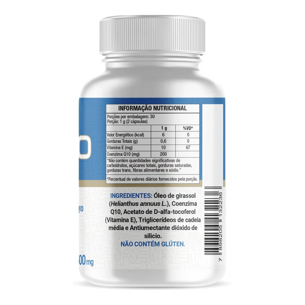 Coenzima Q10+ Vitamina E 500mg