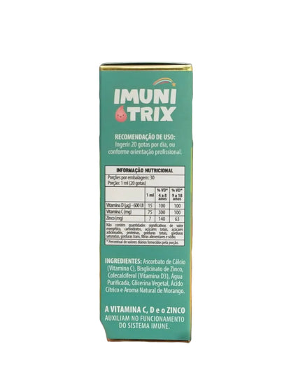 IMUNITRIX Kids Flora Nativa 30ml Sabor Morango