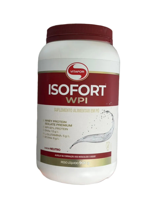 Whey ISOFORT  Sabor NEUTRO  900g Vitafor