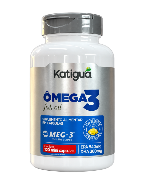 Ômega 3 Katiguá MEG-3® – 120 Mini Cápsulas